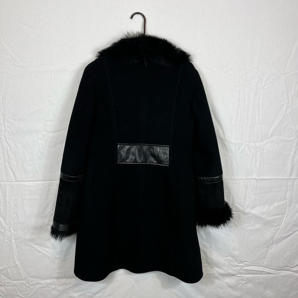 Mackage Wool Fur Winter Jacket Sz M - Picture 9 of 13